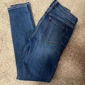 J. Crew Dark Blue Stretch Skinny Jeans